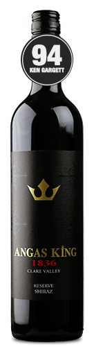 Angas King 1836 Reserve Clare Valley Shiraz 2021