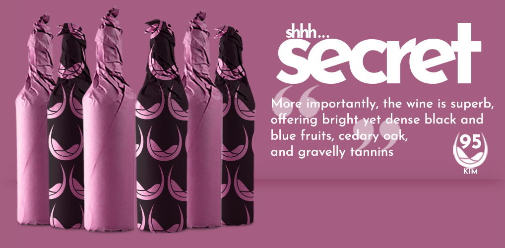 Secret $90 a bottle McLaren Vale 2021 Shiraz 6 pack
