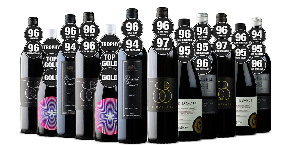 96-pointers from McLaren Vale, Clare and Barossa