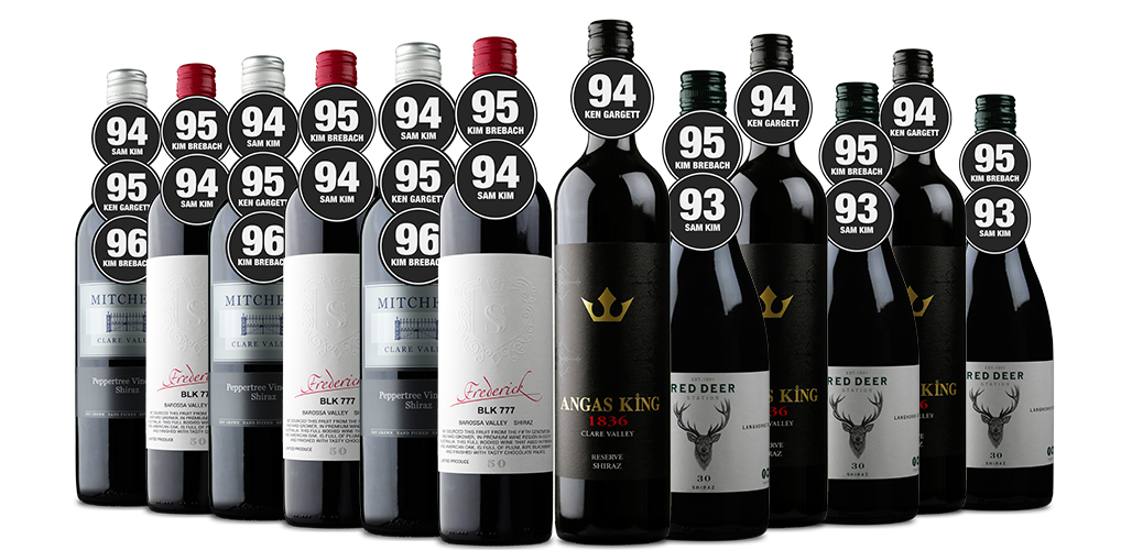 The Heavy-Hitting $199 Shiraz Dozen