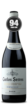 Carlos Serres Organic Rioja Tempranillo 2022