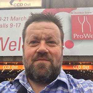 Matt in Prowein & Champagne 2017